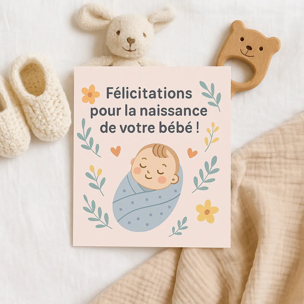 Herzlichen Glückwunsch zur Geburt Ihres Babys!