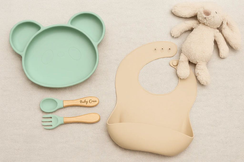 Was ist das beste Material für Babybesteck (Holz, Silikon, Edelstahl)?
