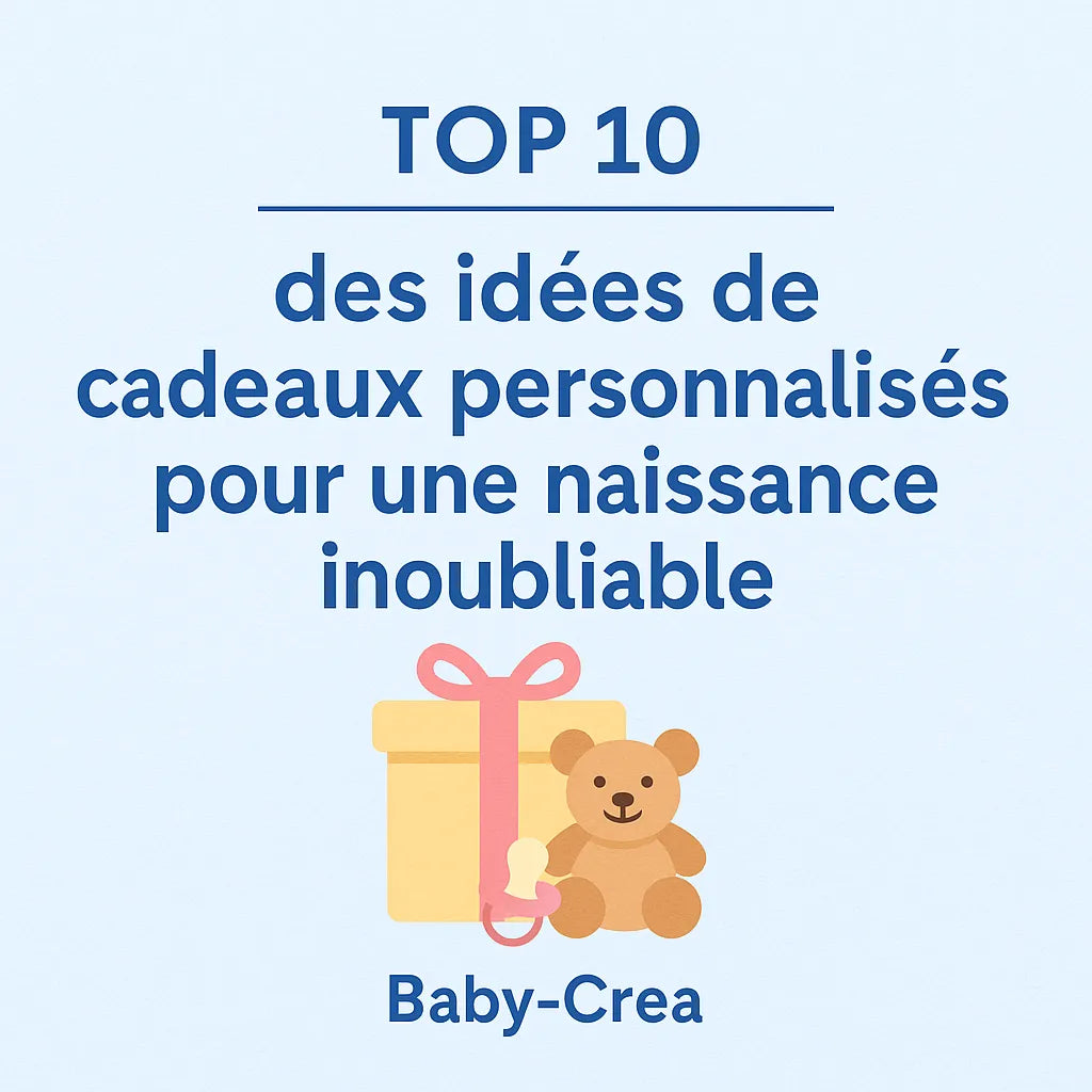 Top 10 Personalisierte Geschenke zur Geburt | Baby-Crea
