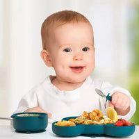 Bébé mange avec set panda Baby-Crea