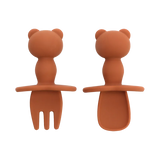 Cuillère bébé silicone souple et sûre