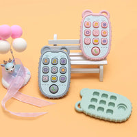 Jouet bébé téléphone texturé sans danger
