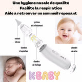 Mouche bébé silencieux avec embout silicone