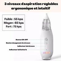 Nettoyage nez bébé en douceur sans douleur