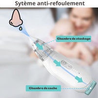 Solution électrique pour lavage de nez bébé