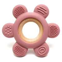 Anneau dentition 2025 pour bébé rose